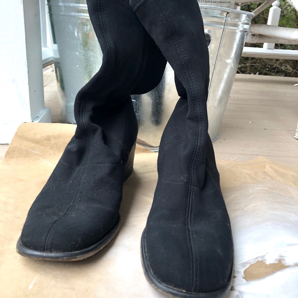 DKNY Vintage 1996 stretch boots